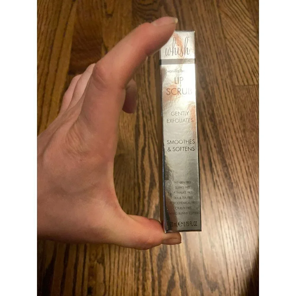 NEW Whish Vanilla Bean Lip Scrub and Seraphine Fruit‎ Butter Lip Mask